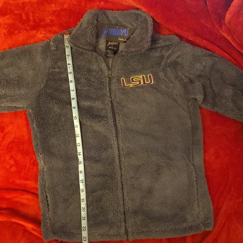 New LSU Zip-Up Jacket - Picture 4 of 7